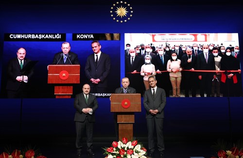 OSB Mesleki Eğitim Merkezleri Toplu Açılışı Cumhurbaşkanımız Sayın Recep Tayyip Erdoğan'ın Katılımıyla Gerçekleştirildi
