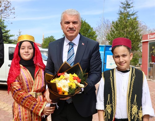Valimiz İbrahim Akın, Ahırlı İlçemizi Ziyaret Etti