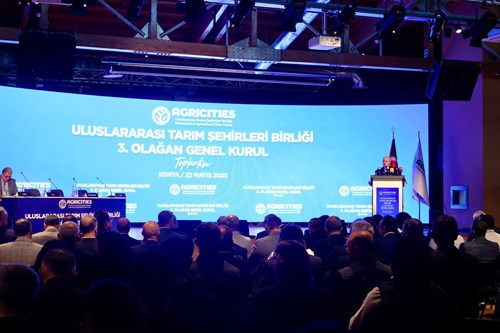 Tarım Şehirleri Birliği’nin 3. Olağan Genel Kurulu Konya’da Gerçekleştirildi