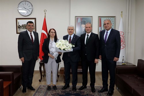 Çevre Haftası Münasebetiyle Vali Akın’a Ziyaret