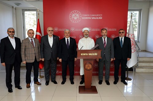 Diyanet İşleri Başkanı Sayın Prof. Dr. Ali Erbaş’ı Misafir Ettik